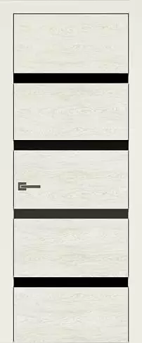 Дверь Tivoli Д-4 Жемчужная эмаль по шпону (RAL 1013) без стекла