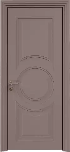 Дверь Ravenna Neo Classic Scalino Серо-Розовый мордовник эмаль по шпону (RAL 020-60-05) без стекла