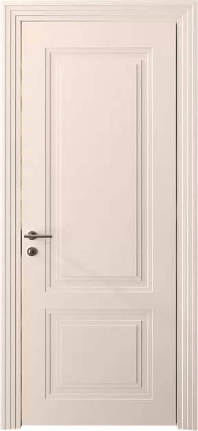Межкомнатная дверь Dinastia Neo Classic Scalino, цвет - Грязный Белый эмаль (RAL 070-90-05), Без стекла (ДГ)