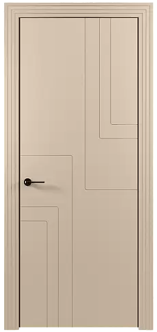 Дверь Futuro Moderno Бежевый Мел эмаль (RAL 075-80-10) без стекла