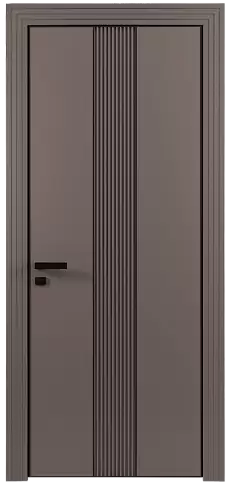 Дверь Pilastro Moderno Теплый Серый эмаль (RAL 040-60-05) без стекла