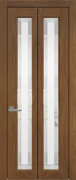 Межкомнатная дверь Porta Classic Domenica, цвет - Итальянский орех, Со стеклом (ДО)