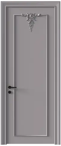 Дверь Tivoli / Тиволи А-1 Серый Флокс эмаль (RAL 358-71-02) без стекла