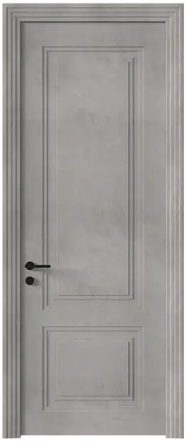 Межкомнатная дверь Dinastia Neo Classic Scalino, Без стекла (ДГ), цвет - Белый камень