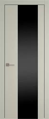 Дверь Tivoli Е-1 Серо-оливковая эмаль (RAL 7032) со стеклом