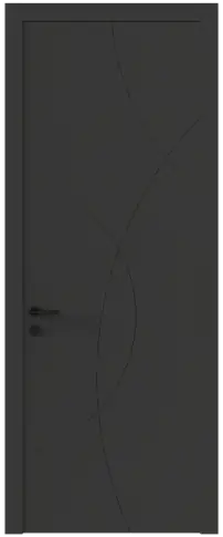 Дверь Tivoli Б-5 Диамант серый без стекла