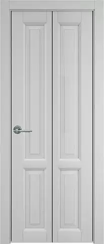 Дверь Dinastia Книжка Porta Classic Серая эмаль (RAL 7047) без стекла