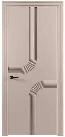 Дверь Armonia Moderno Грязный Белый эмаль (RAL 070-90-05) без стекла