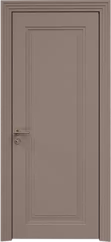 Дверь Domenica Neo Classic Scalino Серая стяжка эмаль по шпону (RAL 060-60-05) без стекла
