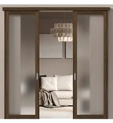 Дверь Tivoli / Тиволи З-1 Рустик со стеклом