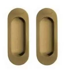 Ручка для раздв. двери ARCHI A-K02-VOAB (Античная бронза) комплект из 2шт.