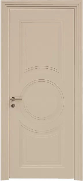 Межкомнатная дверь Ravenna Neo Classic Scalino, цвет - Бежевый Мел эмаль по шпону (RAL 075-80-10), Без стекла (ДГ)