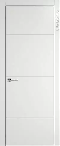 Дверь Tivoli Г-3 Бежевая эмаль (RAL 9010) без стекла