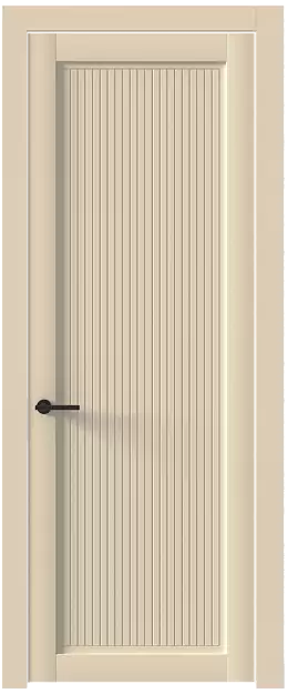 Межкомнатная дверь Tivoli З-2, Без стекла (ДГ), цвет - Жемчужная эмаль (RAL 1013)