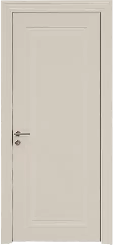 Дверь Domenica Neo Classic Scalino Бежевая эмаль по шпону (RAL 9010) без стекла