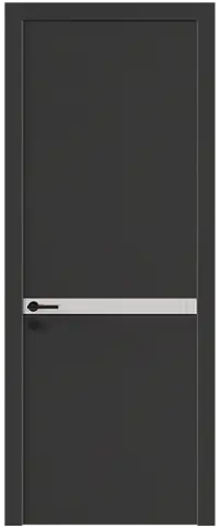 Дверь Tivoli Б-4 Диамант серый со стеклом