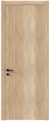 Дверь Tivoli О-5 Дуб сонома светлый без стекла
