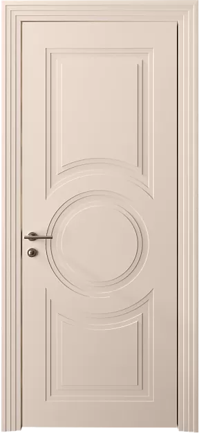 Межкомнатная дверь Ravenna Neo Classic Scalino, цвет - Бежевое Ядро Миндаля эмаль (RAL 070-85-05), Без стекла (ДГ)