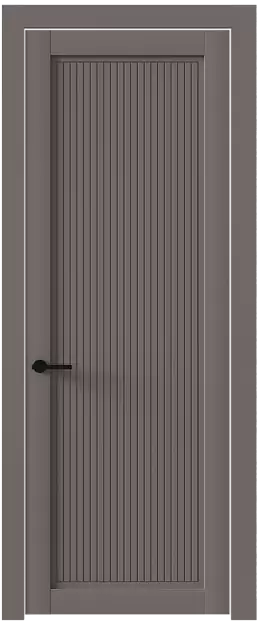 Межкомнатная дверь Tivoli З-2, Без стекла (ДГ), цвет - Теплый Серый эмаль (RAL 040-60-05)