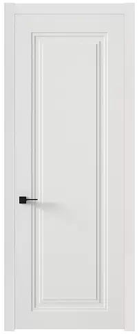 Дверь Domenica Neo Classic Scalino Белоснежная мягкая шагрень без стекла