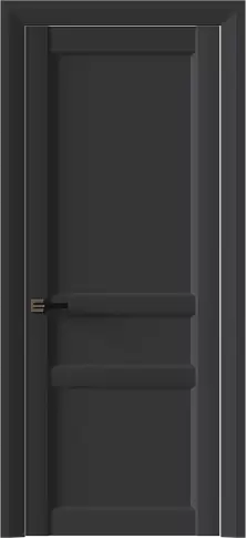 Дверь Imperia-R Neo Classic Decoro Графитово-серая эмаль (RAL 7024) без стекла