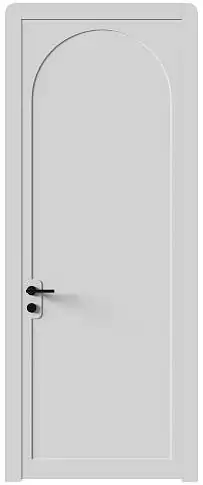 Дверь Luna Moderno Серая эмаль (RAL 7047) без стекла