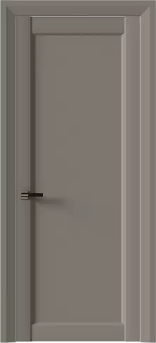 Дверь Domenica Neo Classic Decoro Серая стяжка эмаль (RAL 060-60-05) без стекла