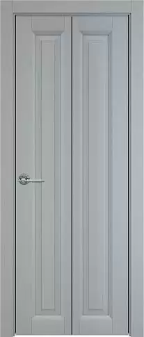 Дверь Domenica Книжка Porta Classic Серебристо-серая эмаль (RAL 7045) без стекла