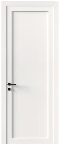 Дверь Tivoli З-4 Белоснежная мягкая шагрень без стекла