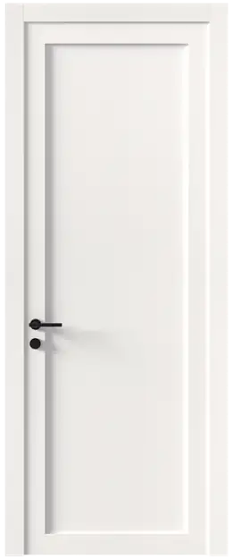 Межкомнатная дверь Tivoli З-4, Без стекла (ДГ), цвет - Белоснежная мягкая шагрень