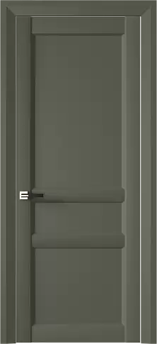 Дверь Imperia-R Neo Classic Decoro Серый Мох эмаль (RAL 7003) без стекла