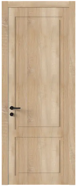 Межкомнатная дверь Tivoli И-5, Без стекла (ДГ), цвет - Дуб сонома светлый