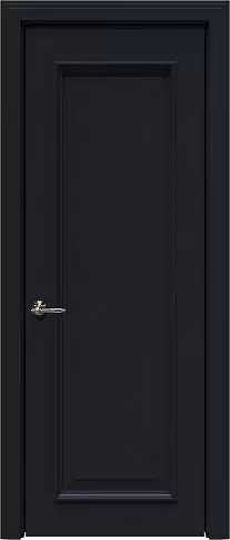 Дверь Domenica Porta Classic LUX Черная эмаль (RAL 9004) без стекла