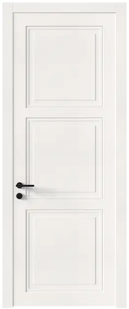 Межкомнатная дверь Milano Neo Classic / Милано Нео Классик, Без стекла (ДГ), цвет - Белоснежная мягкая шагрень