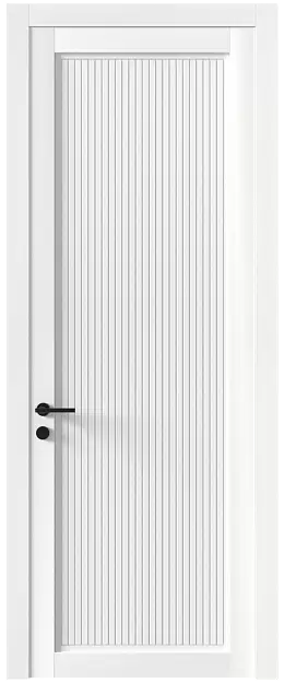 Межкомнатная дверь Tivoli З-2, Без стекла (ДГ), цвет - Белоснежная мягкая шагрень
