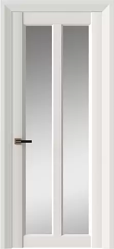 Дверь Prato Neo Classic Decoro Белая эмаль (RAL 9003) со стеклом