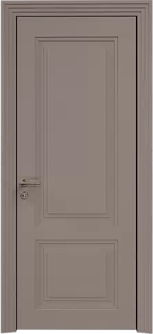 Дверь Dinastia Neo Classic Scalino Теплый Серый эмаль по шпону (RAL 040-60-05) без стекла