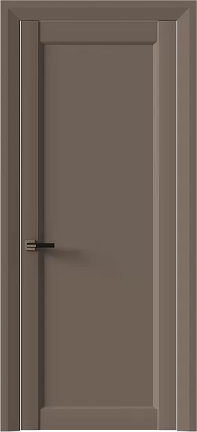 Межкомнатная дверь Domenica Neo Classic Decoro, цвет - Коричневый Тик эмаль (RAL 050-50-10), Без стекла (ДГ)