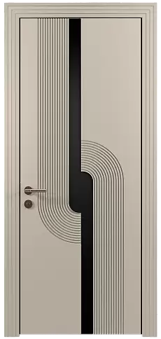 Дверь Cascato Moderno Жемчужная эмаль (RAL 1013) без стекла