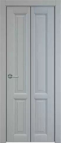 Дверь Dinastia Книжка Porta Classic Серебристо-серая эмаль (RAL 7045) без стекла