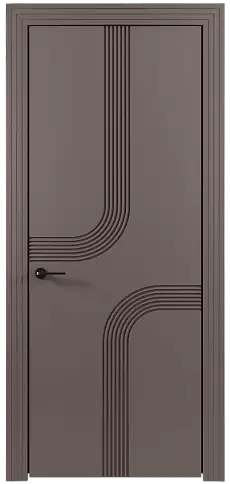 Дверь Armonia Moderno Теплый Серый эмаль (RAL 040-60-05) без стекла