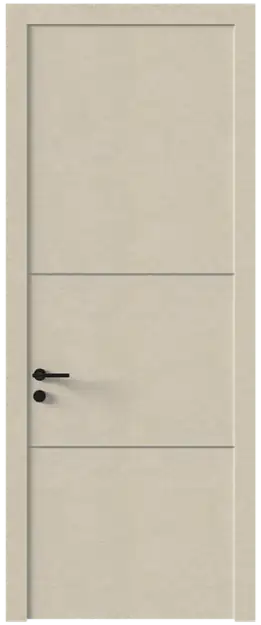 Межкомнатная дверь Tivoli В-3, Без стекла (ДГ), цвет - Версилк крем