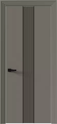 Дверь Pilastro Moderno Серая стяжка эмаль (RAL 060-60-05) без стекла