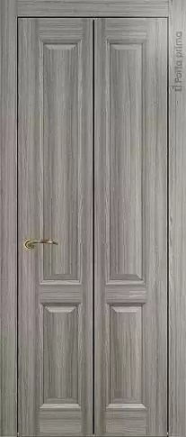 Дверь Dinastia Книжка Porta Classic Орех пепельный без стекла
