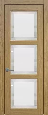 Дверь Milano Porta Classic Дуб карамель со стеклом
