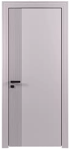 Дверь Sinistro Moderno Серый Флокс эмаль (RAL 358-71-02) без стекла