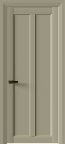 Дверь Prato Neo Classic Decoro Серое Льняное волокно эмаль (RAL 075-70-10) без стекла