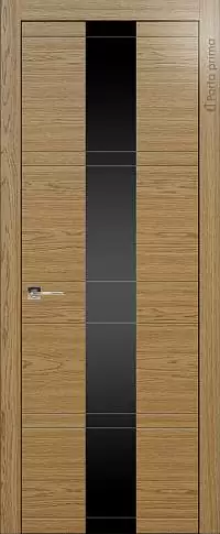 Дверь Tivoli Ж-2 Дуб карамель со стеклом