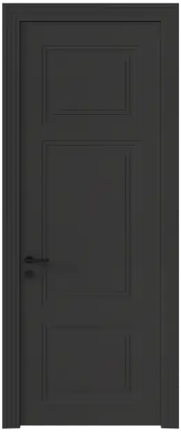 Межкомнатная дверь Siena Neo Classic Scalino, Без стекла (ДГ), цвет - Диамант серый