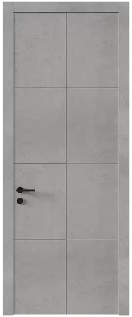 Межкомнатная дверь Tivoli Л-2, Без стекла (ДГ), цвет - Белый камень